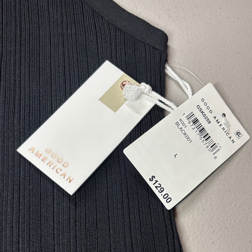 Good American Ribbed‎ Crop Tank - Picture 4 of 7